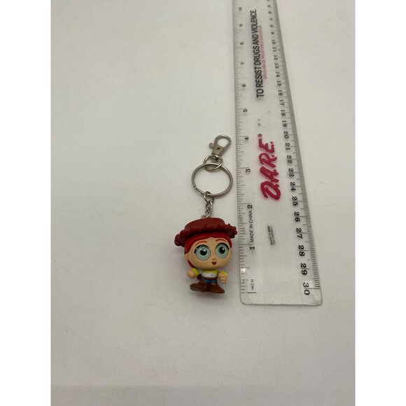Upcycled Disney Toy Story Jessie Keychain: Vintage Toy Charm for Purses & Bags - Picture 3 of 4
